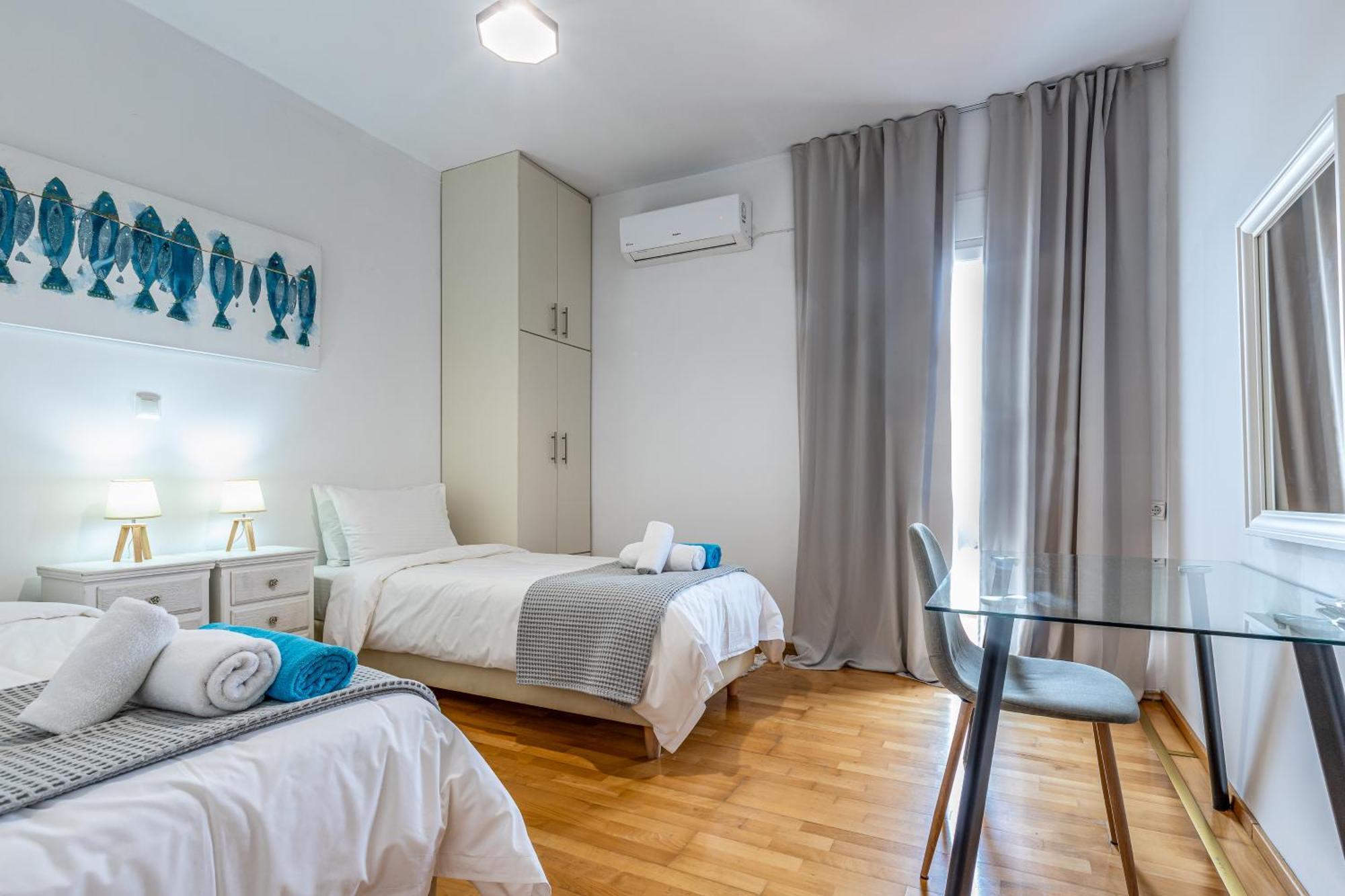 Dimitra Apartment With Private Pool And Sea View -The Ground Floor Of A Two Storey Building Daratsos Dış mekan fotoğraf